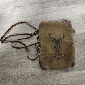 Classic Brown Leather Myra Bag